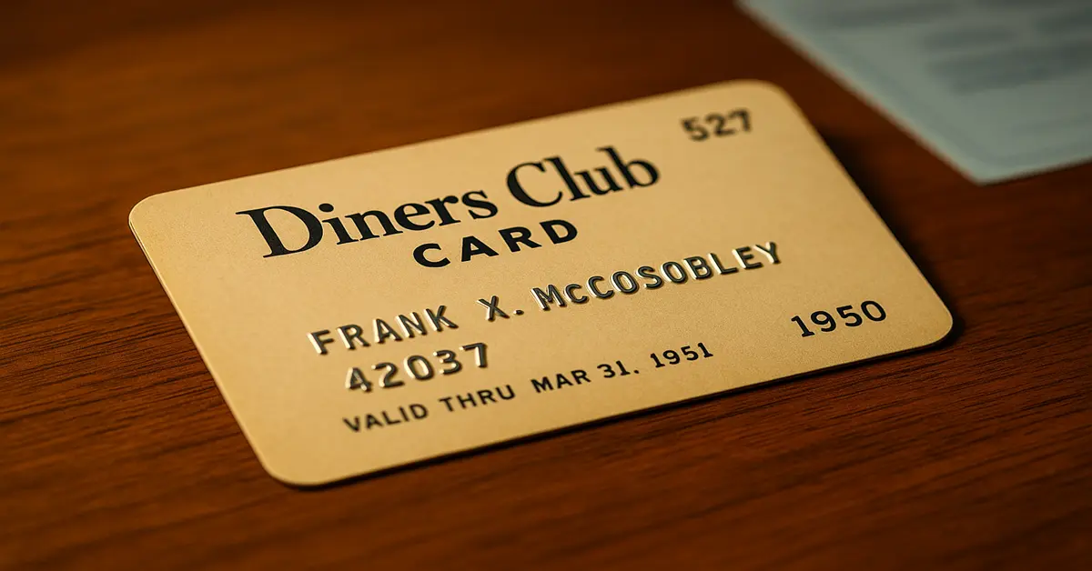 first credit card in America Diners Club