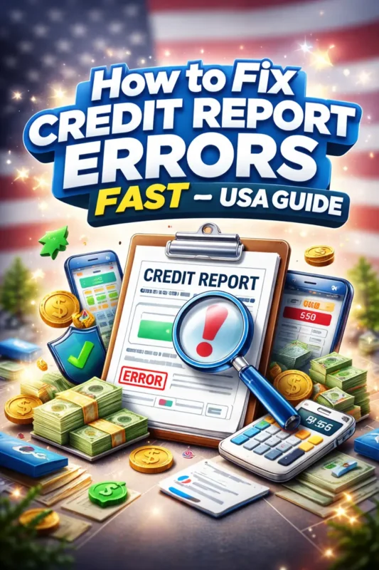 How to Fix Credit Report Errors Fast — USA Guide image about identity theft protection and credit monitoring