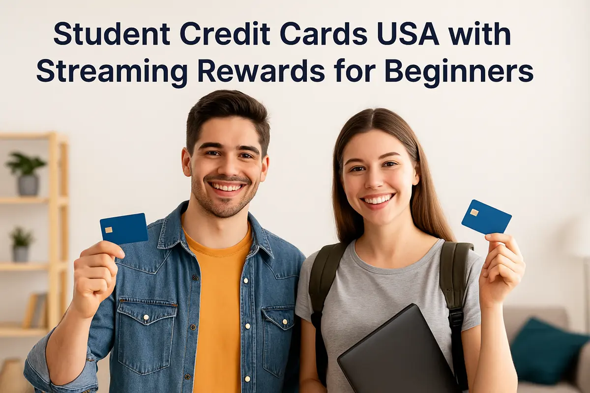 student credit cards USA with streaming rewards for beginners