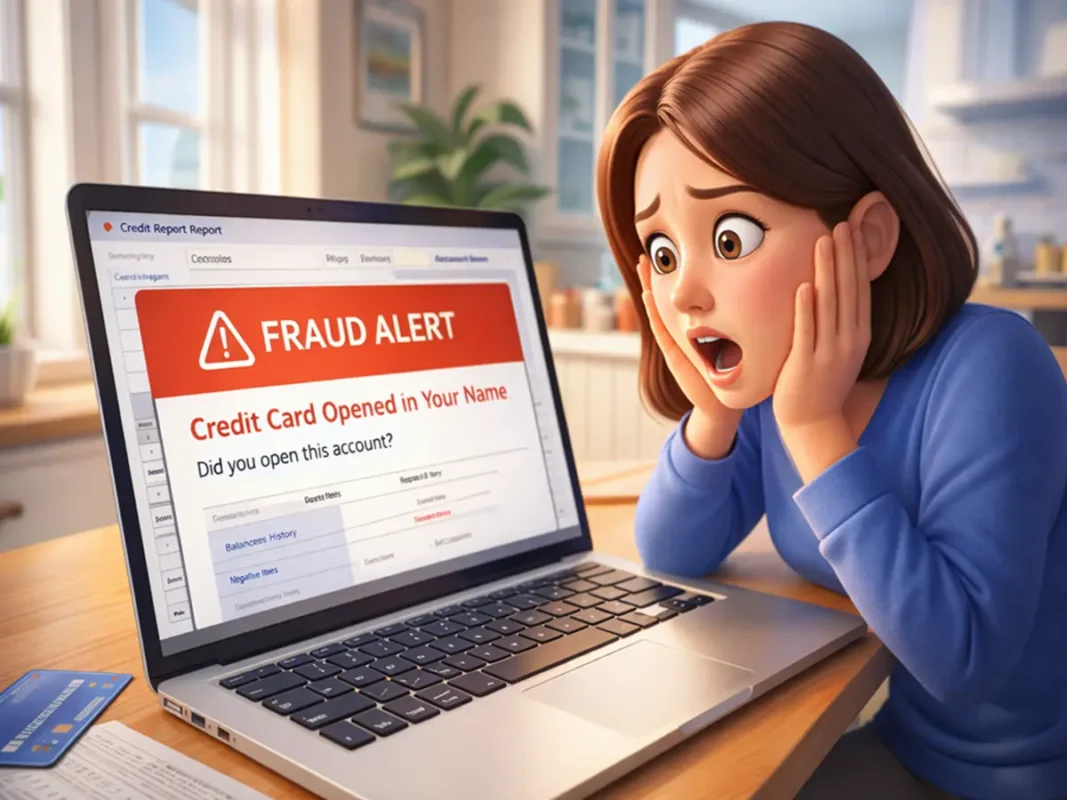 unauthorized credit card in my name USA fraud alert