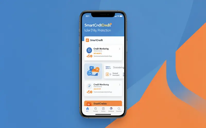 smartcredit mobile credit monitoring dashboard