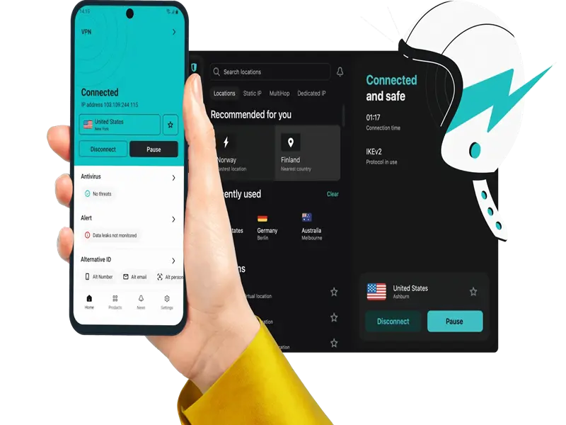 surfshark review for streaming usa vpn dashboard