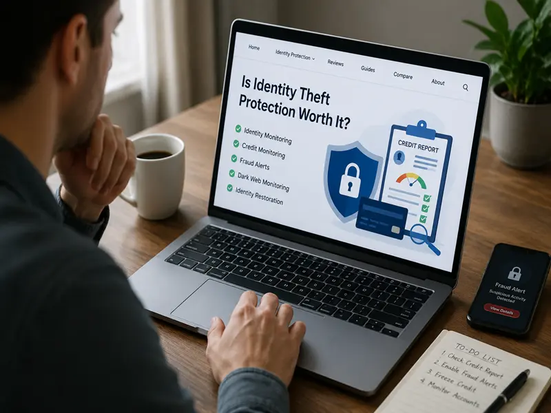 Is Identity Theft Protection Worth It? Learn the benefits, costs, and key features before choosing an identity protection service in the USA.