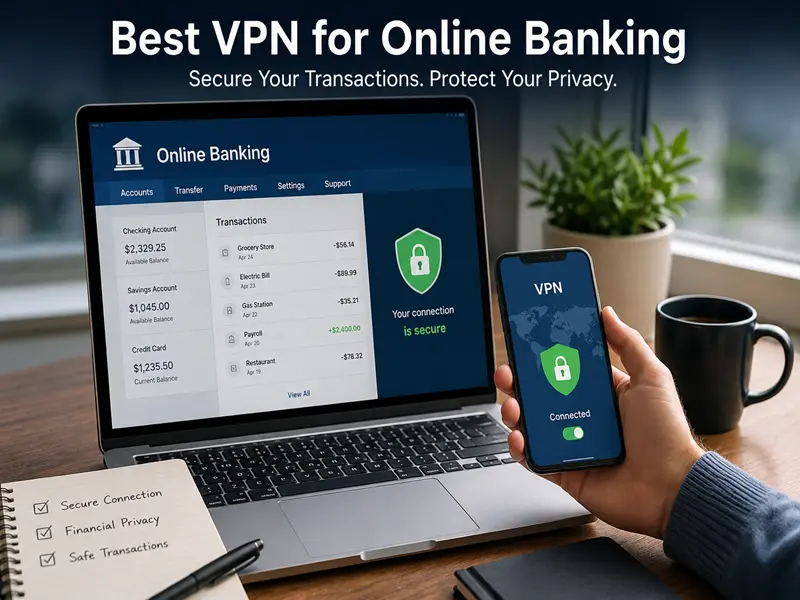 Best VPN for Online Banking secure banking on public WiFi