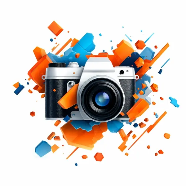 AI Image Tools – AI camera and image creation software illustration