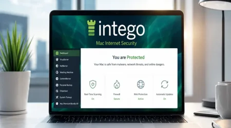 Intego Antivirus Review showing Mac antivirus security features