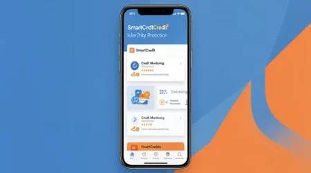 smartcredit mobile credit monitoring dashboard